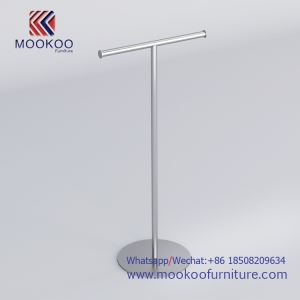 H & M дрехи дисплей стелажи с неръждаема стомана за търговия на дребно на едро дрехи