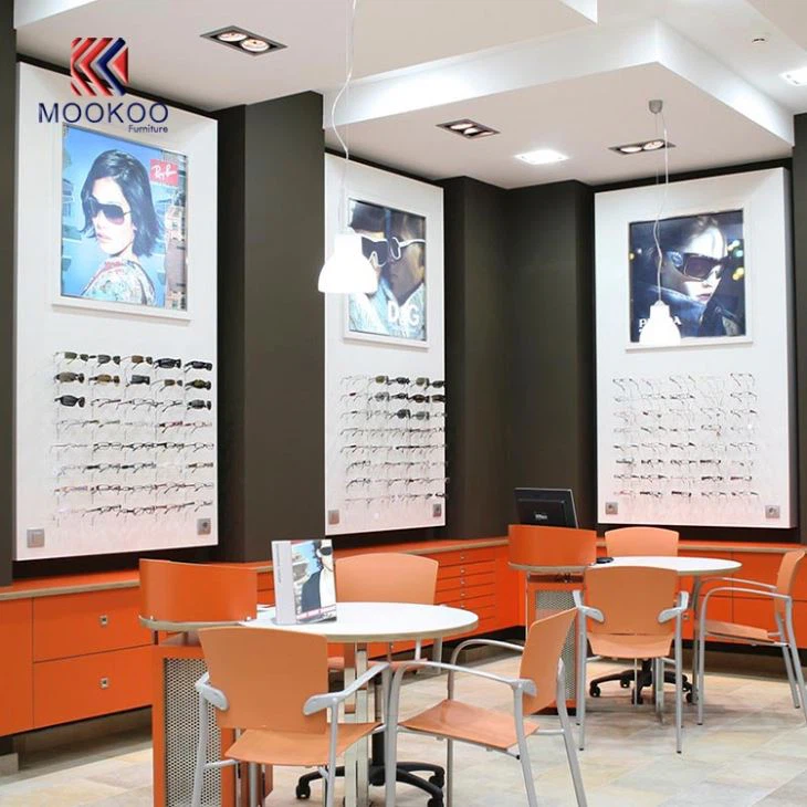 Clear Vision Eyewear Wall Design Showroom