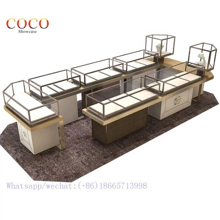 High End Luxury Jewellery Kiosk In Mall