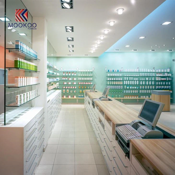 Hot Sale Pharmacy Flagship Shop Display Furniture