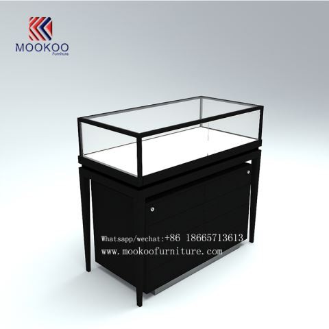 Стъклени бижута Витрина Витрина Мебели за бижута със съхранение