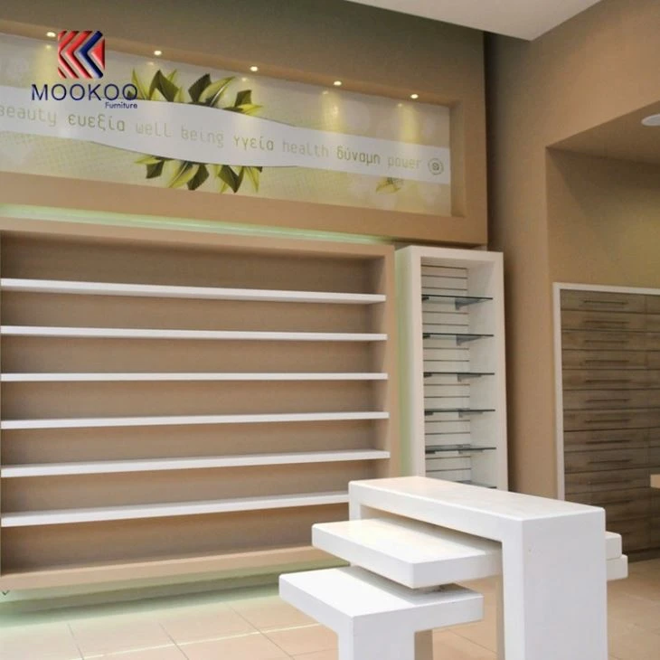 Wooden Drugstore Interior Design
