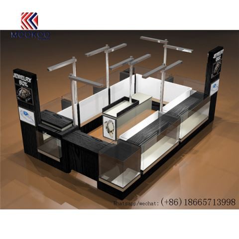 Mio Kiosk от висок клас със стъклен дизайн на брояча за дисплей за бижута