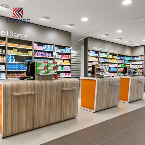 Професионален дисплей по поръчка на аптеки